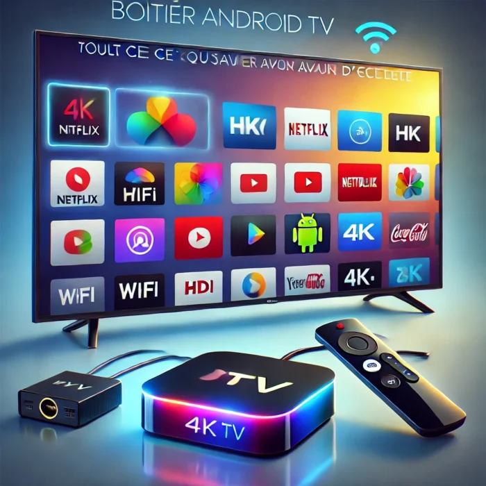 Boîtier Android TV