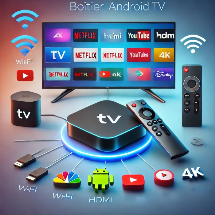 Boîtier Android TV